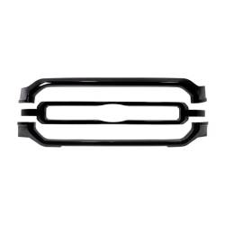 Quality Automotive Accessories - QAA SGC59170 4Pc Chrome ABS Grille Overlay for 2019-2021 Chevy Silverado - Image 3