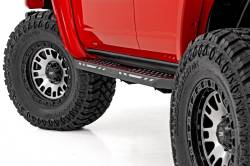 Rough Country Suspension Systems - Rough Country 82 Series Wheel 17x9 5x5.0 -12mm Gloss Black/Machined 82170918M - Image 6