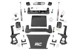 Rough Country Suspension Systems - Rough Country 111630 6" Suspension Lift Kit for 25-26 Silverado 1500 RWD - Image 1
