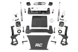 Rough Country Suspension Systems - Rough Country 6" Suspension Lift Kit 25-26 GMC Sierra 1500 RWD 111530 - Image 1
