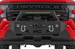 Rough Country Suspension Systems - Rough Country EXO Front Bumper Winch Mount Kit 19-26 Silverado 1500 10814 - Image 4