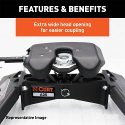 CURT - CURT 16036 A25 Fifth Wheel Hitch - Image 6
