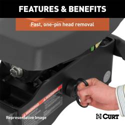 CURT - CURT 16073 A16 Fifth Wheel Hitch - Image 4