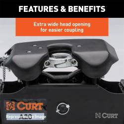 CURT - CURT 16074 A20 Fifth Wheel Hitch - Image 6