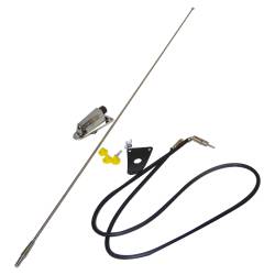 Crown Automotive Jeep Replacement - Crown Automotive 8127842K Antenna Kit Fork for CJ5/CJ6/CJ7/Scrambler/Wrangler YJ - Image 1