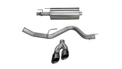 Corsa Performance - Corsa Performance 14836BLK Sport Cat-Back Exhaust System for 15-20 F150 - Image 1