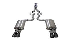 Corsa Performance - Corsa Performance 21001BLK Touring To Xtreme Cat-Back Exhaust System - Image 1