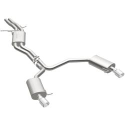 MagnaFlow Exhaust Products - MagnaFlow 19159 Touring Series Stainless Cat-Back System for AUDI - Image 2