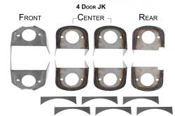 Rust Buster Frameworks - Rust Buster RB5057 Body To Frame Mount Brackets Set of 6 for 07-18 Jeep JK 4DR - Image 1