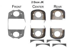 Rust Buster Frameworks - Rust Buster RB5056 Body To Frame Mount Brackets 6Pc for 07-18 Jeep JK 2DR - Image 1
