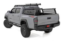 Rough Country Suspension Systems - Rough Country RPT2 Side Step Bars Black for 16-23 Toyota Tacoma Double 44012 - Image 3