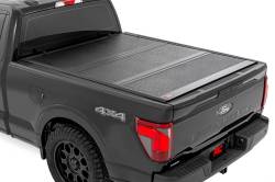 Rough Country Suspension Systems - Rough Country 47229650B Lo-Pro Hard Folding Tonneau Cover 21-26 Ford F150 6.5' - Image 2