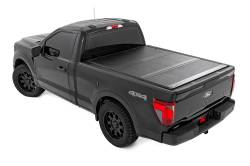 Rough Country Suspension Systems - Rough Country 47229650B Lo-Pro Hard Folding Tonneau Cover 21-26 Ford F150 6.5' - Image 3