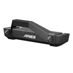 ARIES - ARIES 2186001 TrailCrusher Front Bumper w/Brush Guard for 97-06 TJ Wrangler - Image 1