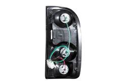 Anzo USA - Anzo USA 211180 Chrome Euro Smoked Lens Taillight Set for 95-00 Toyota Tacoma - Image 2