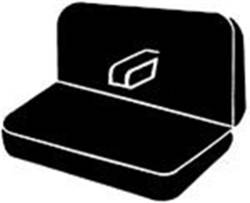 FIA - FIA SP82-7 BLACK Seat Protector Custom Seat Cover - Image 2