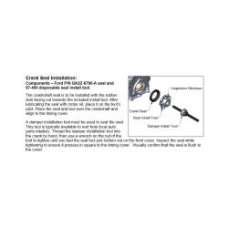 Holley - Holley Performance 97-400 Engine Crankshaft Seal Tool for Ford 6.8/7.3 - Image 9