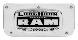Gatorback - Gatorback Replacement 12" Mud Flap Plate SS for Longhorn Logo GB755676 - Image 1