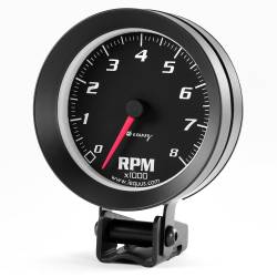 Equus - Equus E6068 Gauge Tachometer 3-3/8" 8k RPM Blk Dial Blk Case 6000 Series - Image 2
