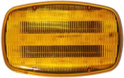 Peterson - Peterson V316MA Amber Rectangular Flashing Beacon LED Hazard Light Surface Mount - Image 2