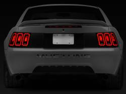 Raxiom - Raxiom 100807 ICON LED Taillights Black Housing Smoked Lens for 99-04 Mustang - Image 2