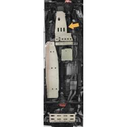 Asfir 4x4 - Asfir 4x4 547556 Oil Pan Skid Plate for 21-26 Jeep Wrangler 6.4 - Image 7