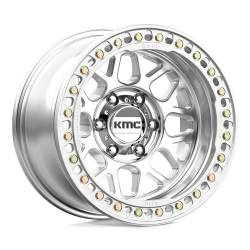 KMC - KMC KM23579060538N KM235 Grenade Crawl Beadlock 17x9 6x5.5 -38mm Machined - Image 1