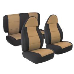 Smittybilt - Smittybilt 471225 Neoprene Seat Cover Set Tan for 97-02 Jeep Wrangler TJ - Image 66