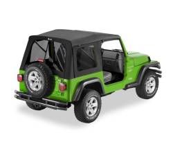 Bestop 54709-15 Supertop Classic Soft Top Black Denim for 97-06 Wrangler TJ