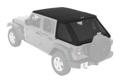 Bestop - Bestop 56863-35 Trektop NX Black Diamond Soft Top for 18+ Jeep Wrangler JL 4DR - Image 5