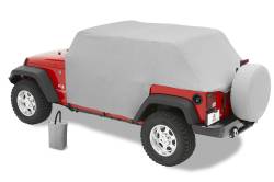 Bestop 81041-09 All Weather Trail Cab Cover Charcoal/Gray for 07-18 Wrangler JK