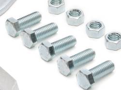 Hedman Hedders - Hedman 68406 Silver 1.625" Block Hugger Headers for SB Chevy w/Angle-Plugs - Image 2