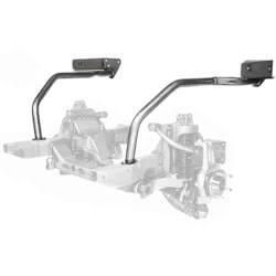 Detroit Speed 032038DS Front Down Bar Frame Set Bare for 66-67 Chevy II