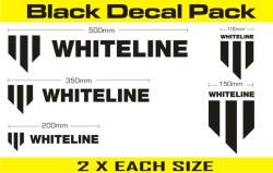 Whiteline - Whiteline KWM002 Exterior Black Decal Pack - Image 8