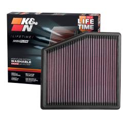 K&N - K&N 33-5061 Drop-In Replacement Air Filter - Image 2