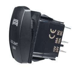 Oracle Lighting - Oracle 2070-504 LED Light Bar Deluxe Rocker Switch Black - Image 2