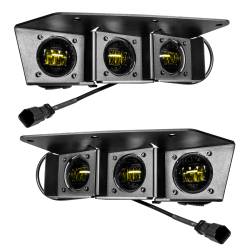 Oracle Lighting - Oracle 5890-006 Triple LED Fog Light Kit for 21-24 Ford Bronco w.Steel Bumper - Image 2