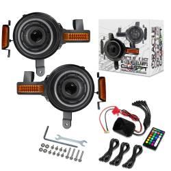 Oracle Lighting - Oracle 5886-BC2 Oculus Bi-LED Projector Headlights ColorSHIFT 21+ Ford Bronco - Image 1