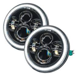 Oracle Lighting - Oracle 5769-123 Switchback LED Halo Headlights for 07-18 Jeep Wrangler JK - Image 2