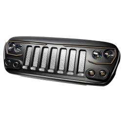 Oracle Lighting - Oracle 5837-PRO VECTOR Series Full LED Grill for 18+ Jeep Gladiator/Wrangler JL - Image 2