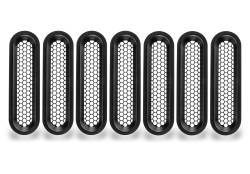 Oracle Lighting - Oracle 5840-504 Vertical Mesh Inserts for Vector Grill - Image 1