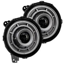 Oracle Lighting - Oracle 5839-504-PAU Oculus Bi-LED Projector Headlights for 18+ Jeep JL/JT - Image 1