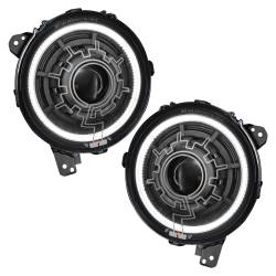 Oracle Lighting - Oracle 5839-111 Oculus Heated Lens Bi-LED Projector Headlights for Jeep JL/JT - Image 1