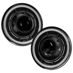 Oracle Lighting - Oracle 5876-023 Oculus 7" Switchback Bi-LED Projector Headlights for Wrangler JK - Image 1