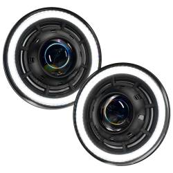 Oracle Lighting - Oracle 5876-023 Oculus 7" Switchback Bi-LED Projector Headlights for Wrangler JK - Image 2