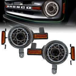 Oracle Lighting - Oracle 5886-111 Bi-LED Projector Headlights for 21+ Ford Bronco Heated Lens - Image 1