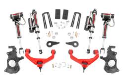 Rough Country Suspension Systems - Rough Country 95750RED 3.5" Vertex Knuckle Lift Kit 11-19 Silverado/Sierra HD - Image 1
