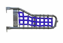 Steinjager - Steinjager Cargo Net Tube Door Covers Front-Blue for Jeep Scrambler J0045672 - Image 2