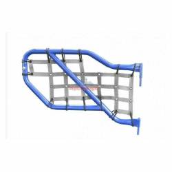 Steinjager - Steinjager Cargo Net Tube Door Covers Rear-Gray for Wrangler JL J0048422 - Image 1