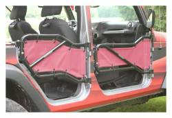 Steinjager - Steinjager Mesh Tube Door Covers Front/Rear-Mauve for Wrangler JK J0043857 - Image 1